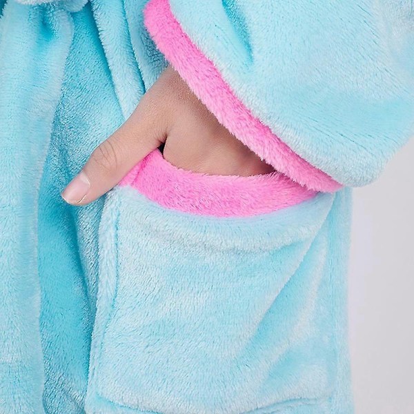 Eläinhuppuinen kylpytakki Yksisarvinen kylpytakki Eläinkylpypyyhe - Perfet PinkUnicorn M