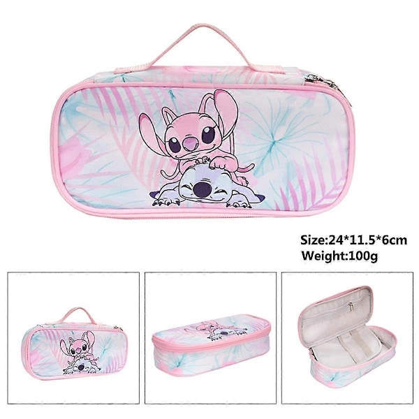 Stitch ryggsekk tredelt sett for grunnskole- og ungdomsskoleelever (ryggsekk + matpakke + pennal) - perfekt Product 6