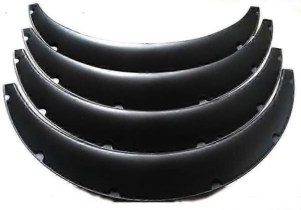 3.5/90mm 4st Universal Flexibla Extra Breda Kaross Bilskärmbreddare Hjulhus-Perfekt