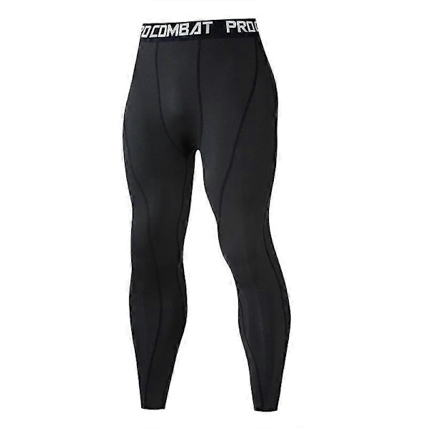 Miesten juoksutrikoot Leggingsit Lenkkeily Urheiluhousut Kuntosali Fitness Treenaus Jooga Alaosat Poikien Koripallohousut - Perfet black XL
