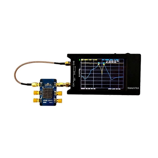 NanoVNA Testboard Kit VNA Test Demo Board Vektornetværksanalysator Test Board-Perfet