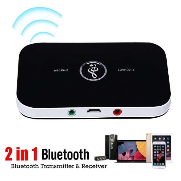 2-i-1 Bluetooth-sender og mottaker Trådløs TV Stereo o Adapter - Perfet