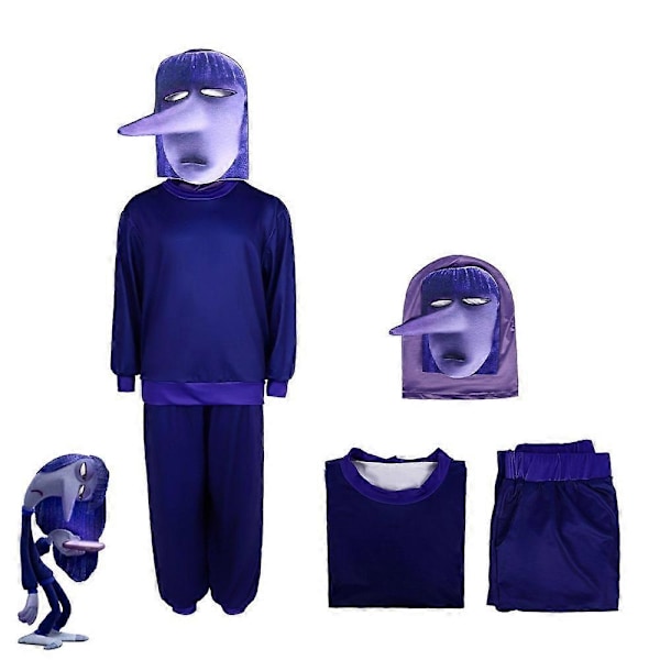 Insidan Ut 2 Cosplay Kostym Party Maskerad Jumpsuit Bodysuit-Perfekt Ennui 150