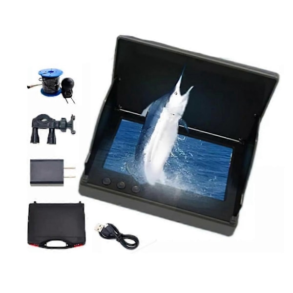 Colitt - Undervattensfiskekamera Colitt Fiskekamera Colitt Undervattenskamera - Perfekt 15m Lines Cameras Toolboxes 5.0 inches