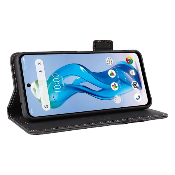Lær Telefondeksel Kompatibelt med ZTE Nubia S 5G A403ZT-Perfet Black