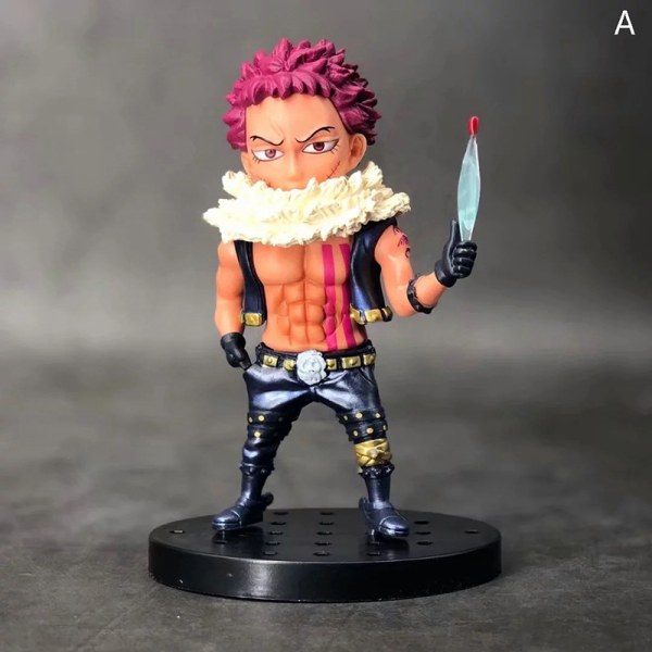 Anime One Piece Charlotte Katakuri & Sir Crocodile e Action Fig - Perfet B