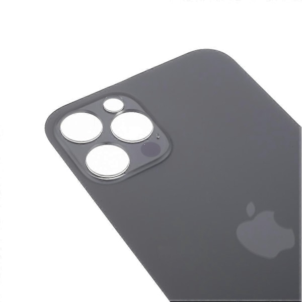 til iPhone 12 Pro Reparationsdel Batteri Hus Cover (Kamera Linse Ring Hul Standard Version) - Perfekt Style D