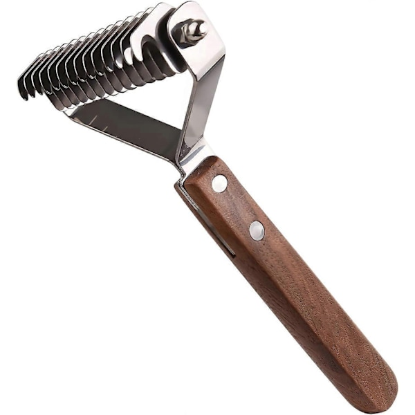 Coat King Trimmer for hunder, effektiv og enkel å bruke, med 14 klippeblad, perfekt for terrier
