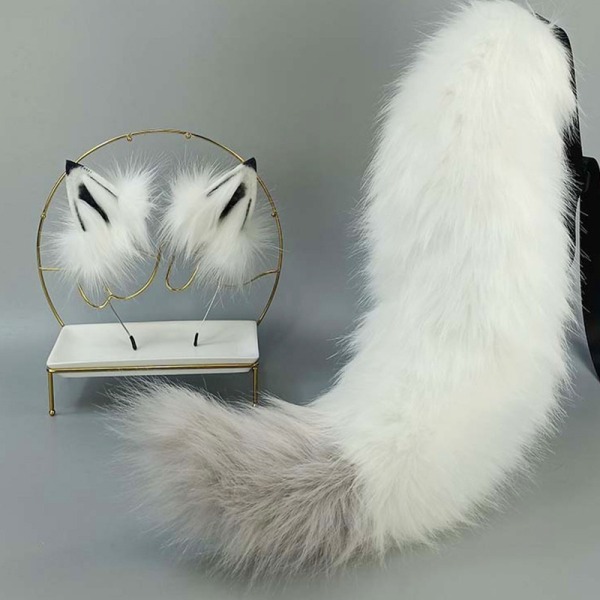 Gull rød ulv rev animasjon dyr ører beist KC hale ulve ører katt øre pannebånd tilpasset COSPLAY - Perfet Only ears