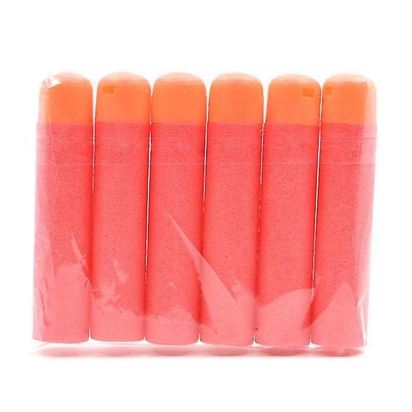 Mega Skum Erstatningspiler Store for Nerf 9.5cm Røde Sniper Rifle Piler i Mega Boks
