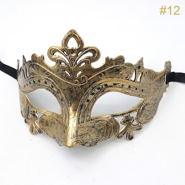 1 st Maskeradmask Halloween Kostym Mask Fest Kvinnor Män Maskerad-Perfekt N14