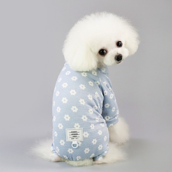våren och sommaren husdjur älskare pyjamas tunna hund hushållskläder - Perfet xxl