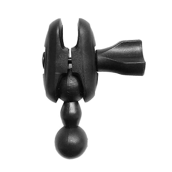 Dobbel Kulehode Adapter Skjøtefeste Monteringsadapter Koblingsbrakett for 17mm Magnetisk Biltelefon Nettbrett GPS Navigator Holder-Perfet