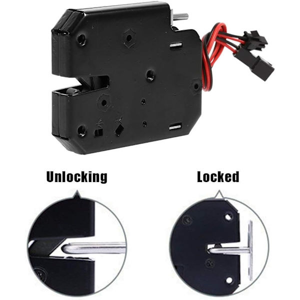 Skap Skuff Elektrisk Magnetisk Lås Elektromagnet Fail Safe-Perfet
