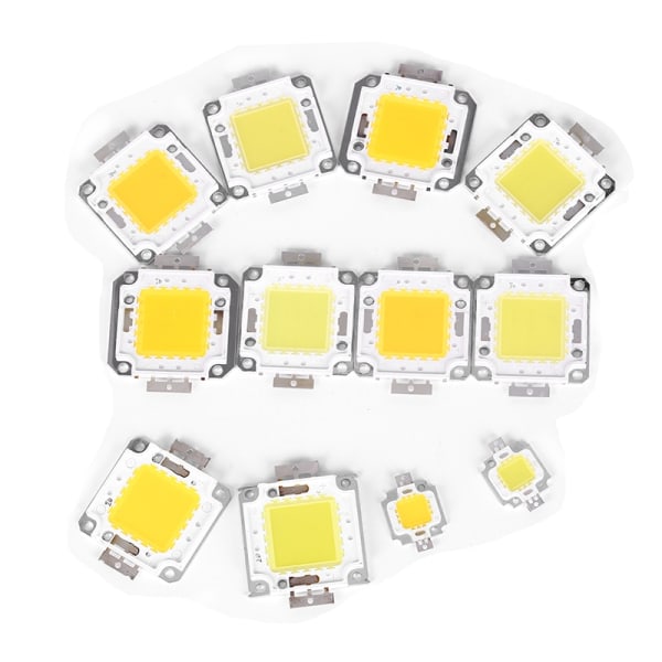 1st cob led ljus dc led glödlampa chip ombord 20W 30W 50W 70W White 10W