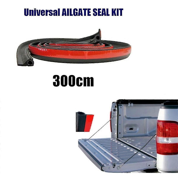 3/5m Liimattava Universaali Tiivistenauha Lava-auton Lavalle Kumisella Takaluukun Tiivistesarjalla Yhteensopiva Toyota Yhteensopiva Hilux Sr5 -Perfet 3m