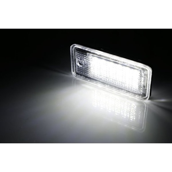 Passer til Audi LED nummerpladelygte A3/A4/A6/A8/Q7/RS4/RS6 nummerpladelygte - Perfekt