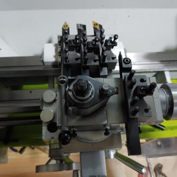 Dreiebenk hurtigbytte verktøyholdersett WM210V&WM180V&0618 12X12mm verktøyholder, egnet for svinging 120-220mm på senga - Perfet