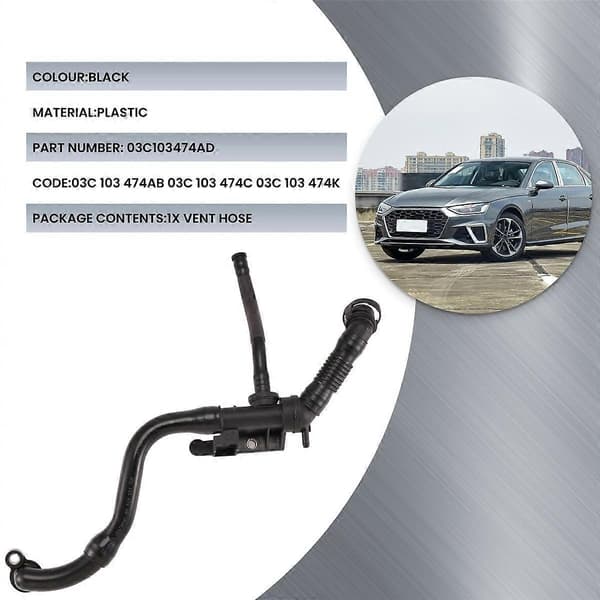 03C103474AD Ventilslange Eksosslange Golf SEAT-Perfet