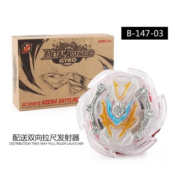 BX TOUPIE BURST BEYBLADE Spinning Top B-133 Ace Dragon.St.Ch DX Starter m/ Launcher Børn Til stede Toupie Metal Fusion God Top - Perfet B147-3