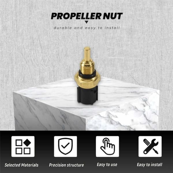 Propellermutter for 4HK 5HK påhengsmotor 647-45616-01- Perfekt
