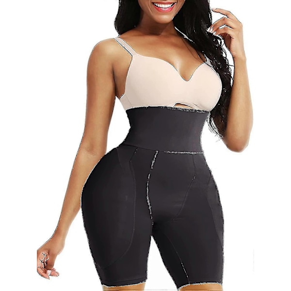 Höftkuddar för Kvinnor Shapewear Höftförstärkare Formande Underkläder Vadderade Rumppads Höftdoppskuddar - Perfekt Black XX-Large