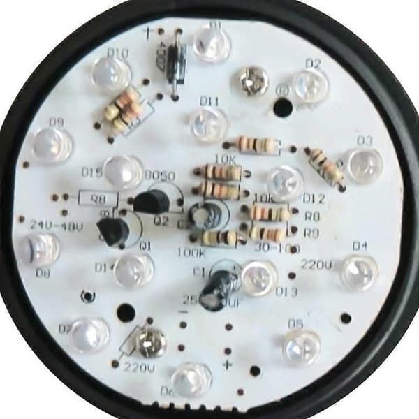 LED Strobe Advarselslys Indikerende Ingeniørlys - Perfekt Green