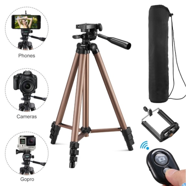 Monopod stativ justerbar fjärrkontroll- Perfet