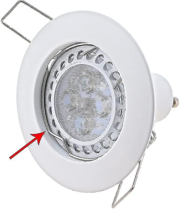 4 kpl Kiinnitysjousirenkaat Pidikeklipsit ja LED-polttimon pidikkeet - Täydellinen Binaural version MR11