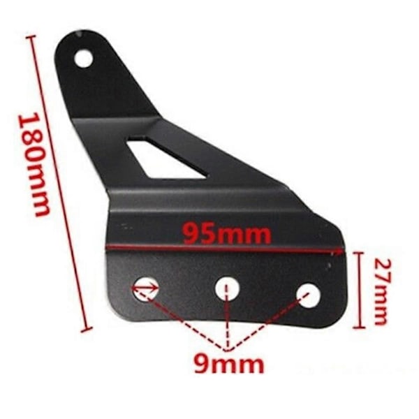 Takmonteringsbrakett Kompatibel med 07-13 Chevy Silverado/ GMC Sierra 1500 2500 3500 Pickup 50'' Buet Led lys Bar-Perfekt