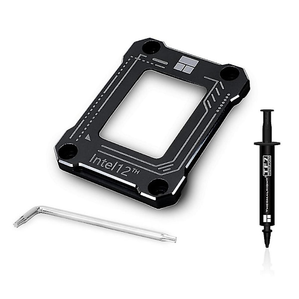 Thermalright LGA1700-BCF 12:e generation CPU-kurvkorrigeringsram Fixerad bakplatta~-Perfekt Black