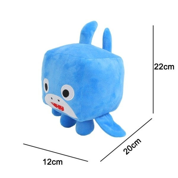 Uusi Pet Simulator Huge Cat Pehmo Big Games Salamander Dog Cute - Perfet brown