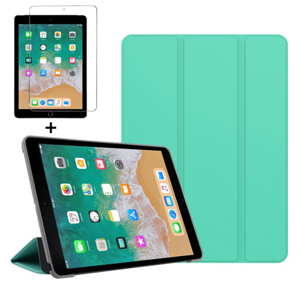For iPad 9,7 tommer 2017 2018 5. sjette generasjon A1822 A1823 A1893 A1954 Deksel for ipad Air 1/ 2 Deksel For ipad 6/5 2013 2014 Deksel iPad Air 1- Perfet iPad Air 1 Mint Green glass