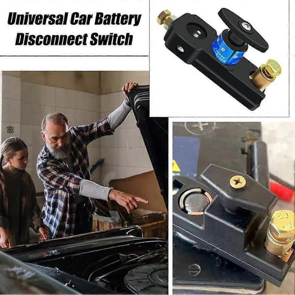 Universal Bilbatteri Afbryderkontakt Bil Strøm Afbryderkontakt Isolator - Perfekt