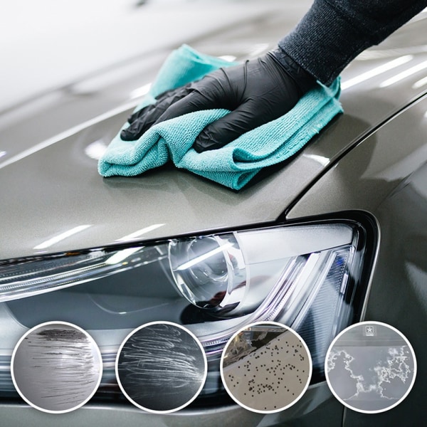 Bil Anti Scratch Swirl Remover Reparasjonsverktøy Reparasjonspolering - Perfet 15ml+wipe