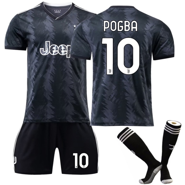 22-23 Juventus Away Football Shirt -harjoituspaita - Perfet 10  POGBA M