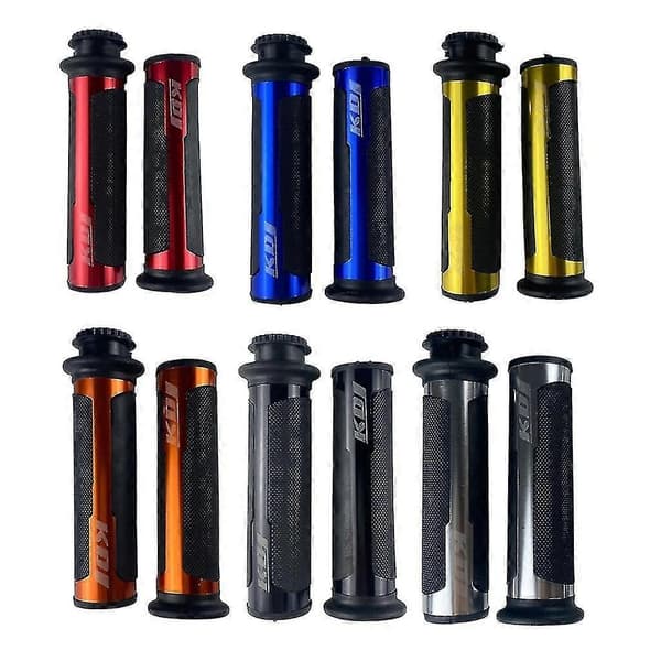 Motorcykelstyrgreb Aluminium Håndgreb Skridsikre Styr Håndgreb - Perfekt Red