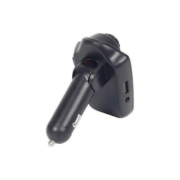Langaton Bluetooth 5.0 Auto Fm-lähetin Musiikki Mp3-soitin Kaksois- USB laturisovitin Handsfree-autosarjat Tuki U-levy Tf-kortti Aux Input-Perfet