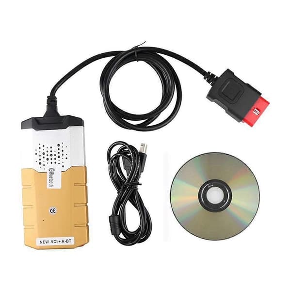 for 9241A V3.0 V2021.11 OBD2 Kodeleser Dobbel-kort Bluetooth Feildeteksjonsenhet Gull-Perfet