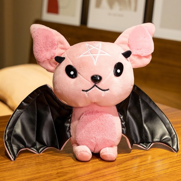 Mørke flaggermus, demoner, kanindukker Halloween-gaver - perfekt Pink bats 30cm