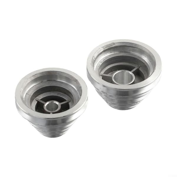 Aluminium Remhjul 5-Trins Design Egnet til A Type V-Formet Rem - Perfekt 2pcs set