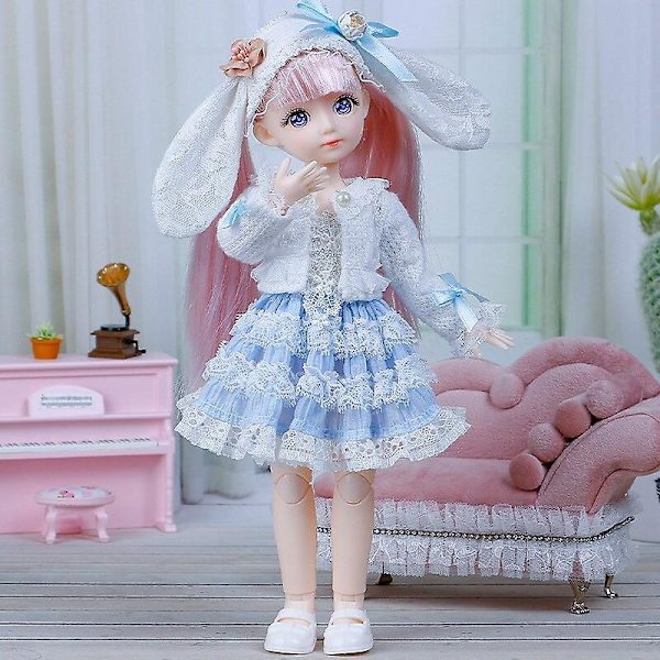 30 cm docka 1/6 Bjd docka eller kläder tillbehör prinsessa docka barn flickor födelsedagspresent leksaker - Perfekt 5 Clothes (a)