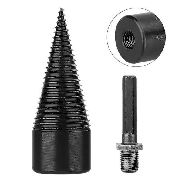 100% Ny, Industriel Hastighed Twist Bor Træ Brænde Log Splitter Skrue Splitte Kegler Driver-Perfet 42mm