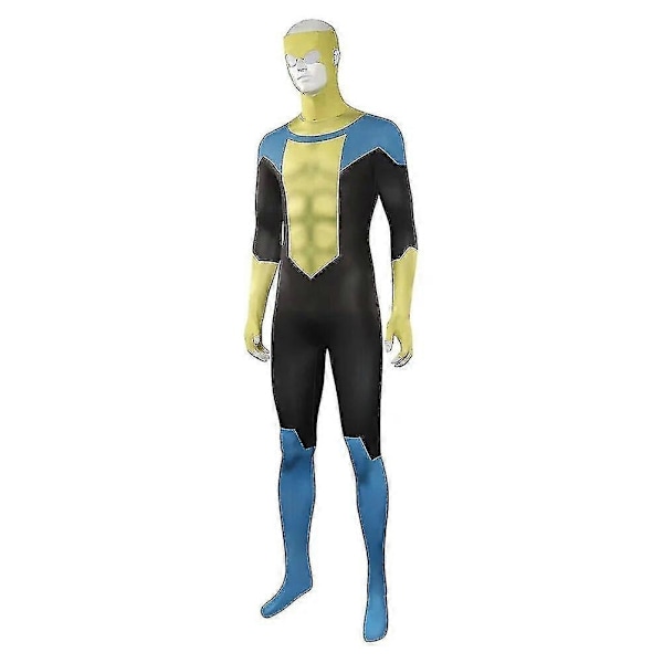 Invincible Omni Man Mark Nolan Cosplay -asu haalari viitta asut Halloween karnevaali juhlapuku aikuinen Y-Perfet yellow XL