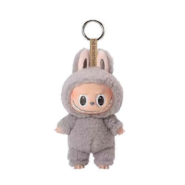 Ny Hot Sød Labubu 1:1 Replika The Monsters Blind Box Cardiac Macarone Kawai Gættepose Figur Model Nøglering Overraskelsesgave legetøj-Perfet A6 1pcs