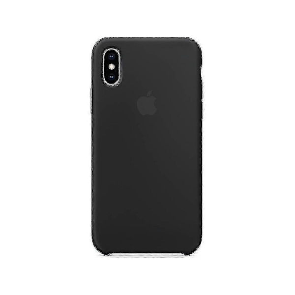 Silikonskal Kompatibelt med Iphone X Iphone Xs-Perfekt Black