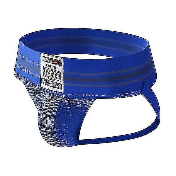 Männs Underkläder Sport Bodyguard Ungdom Fitness Tanga Kalsonger - Perfet Blue M
