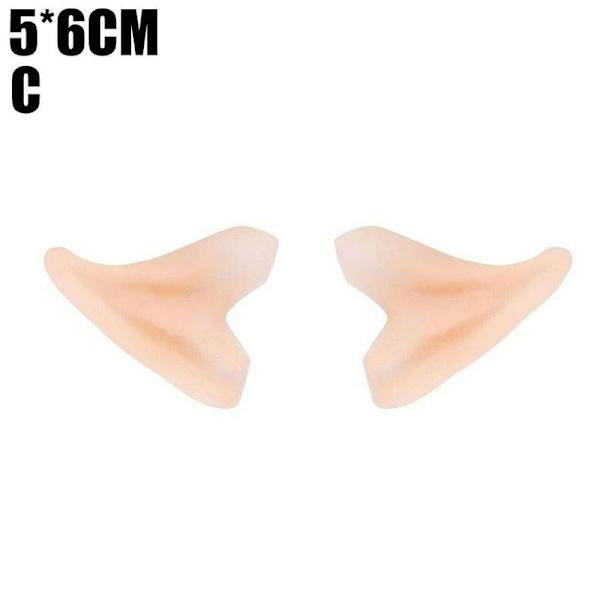 Elf Ears Cosplay Wrap Fairy Goblin Ears Halloween KO90 - Perfet C 5*6CM