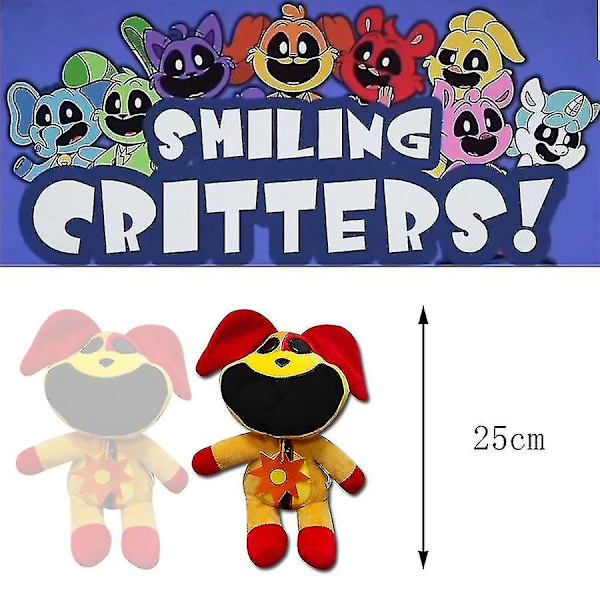 Poppy Playtime Huggy Wuggy Catnap Plys Smilende Critters Legetøj Dukke Børnegaver-Perfekt Dog Day 25cm