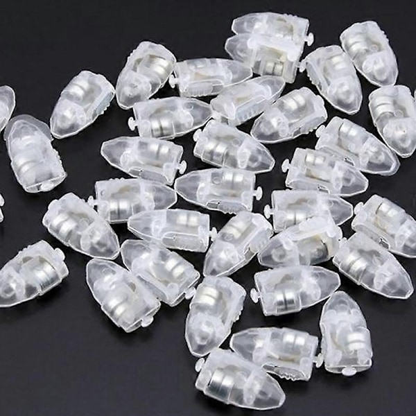 10/50 st Ballong LED-ljus Blinkande Ljus Födelsedagsfest Dekoration - Perfekt Seven Colors 50pcs